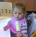 Katy and her lolly